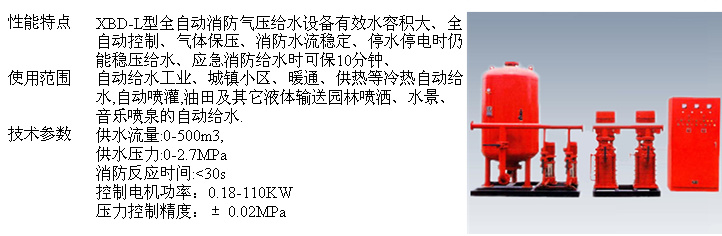 XBD-L��ȫ�Ԅ������≺�oˮ�O��