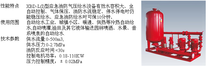 XBD-L(I)�͑�(y��ng)�������≺�oˮ�O(sh��)��